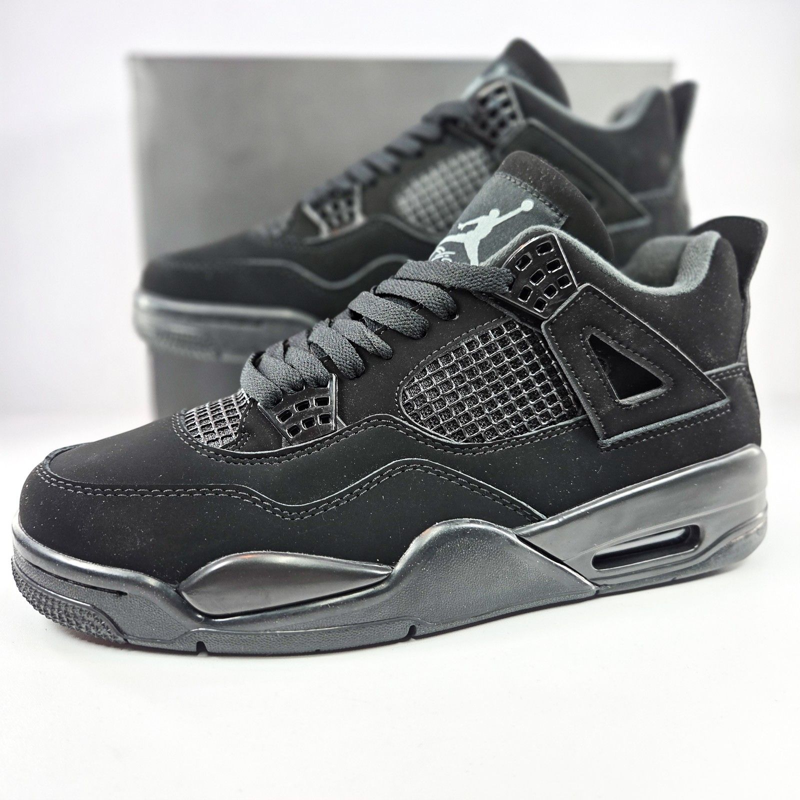 Nike Air Jordan 4 Retro Black Cat Men’s 10 New Og All Cu1110-010